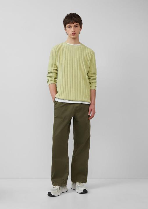 Actual product image S.Oliver Hose Gewaschener Jogger aus Baumwoll-Twill (XL)
