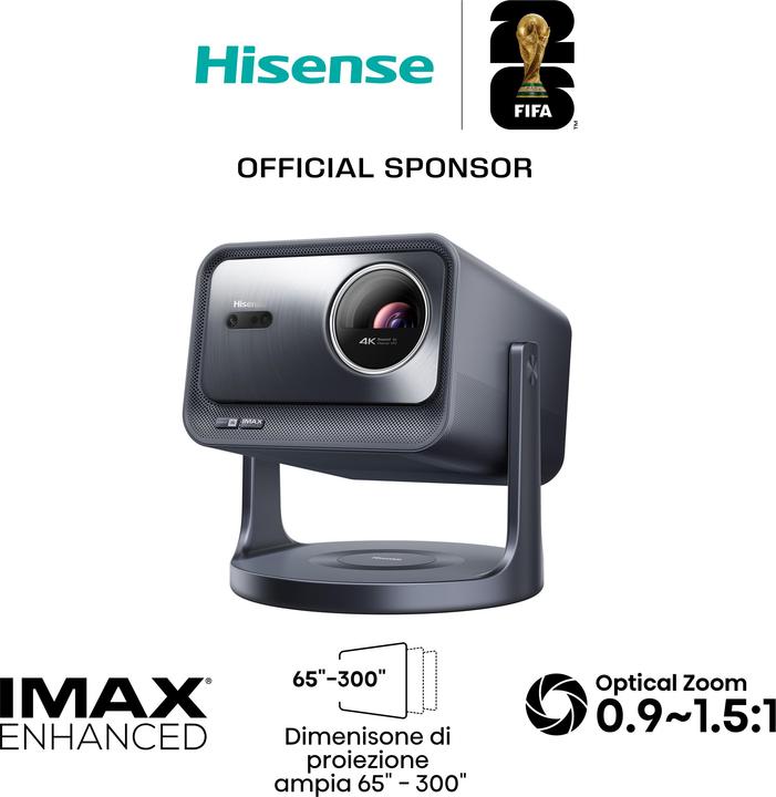 Actual product image Hisense C2 Pro (4K, 2600 lm, 0.9:1)