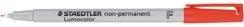 Produktbild Staedtler Lumocolor non-permanent (Rot, 0.60 mm, 10 x)