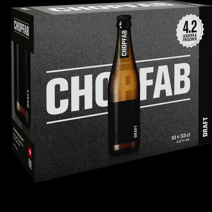 Produktbild Chopfab Draft Boxer (10 x 33 cl)