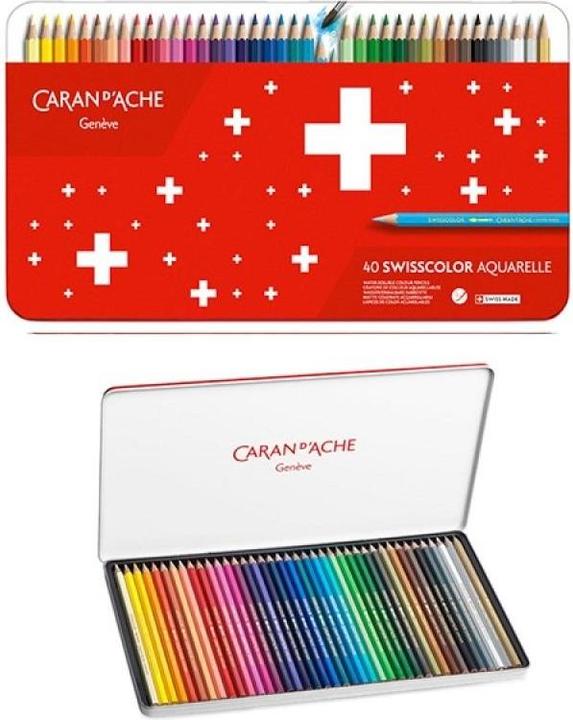 Image du produit Caran d'Ache Swisscolor Aquarelle (Multicolore, 40 x)