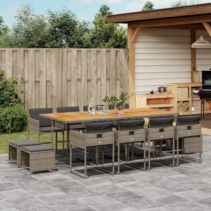 Produktbild vidaXL Garten Essgruppe (220 x 106 x 73 cm)