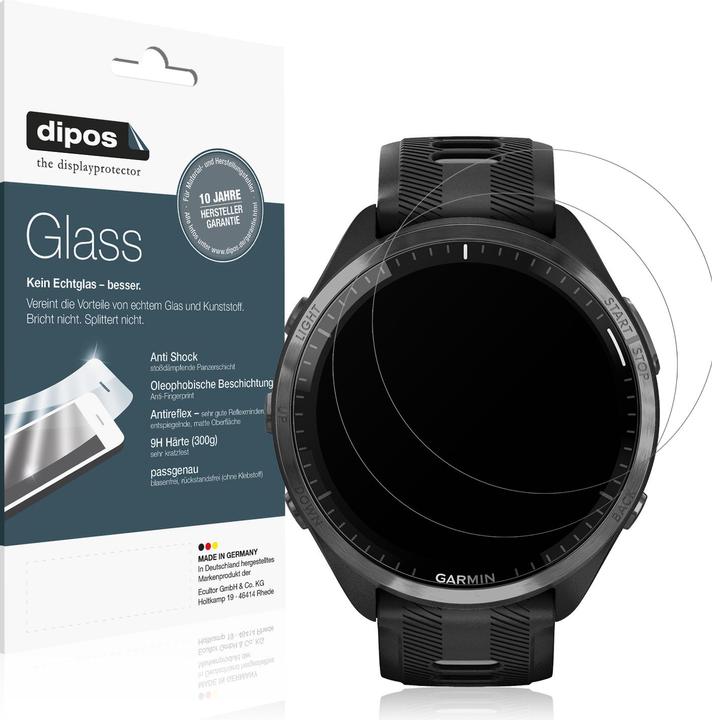 Actual product image Dipos Anti-Shock Screen Protector Matte (Garmin Forerunner 965)