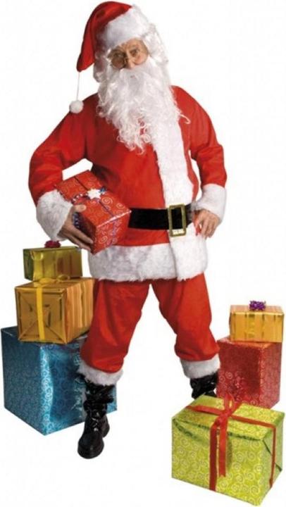 Image du produit Nikolaus Lunettes père noël rond or