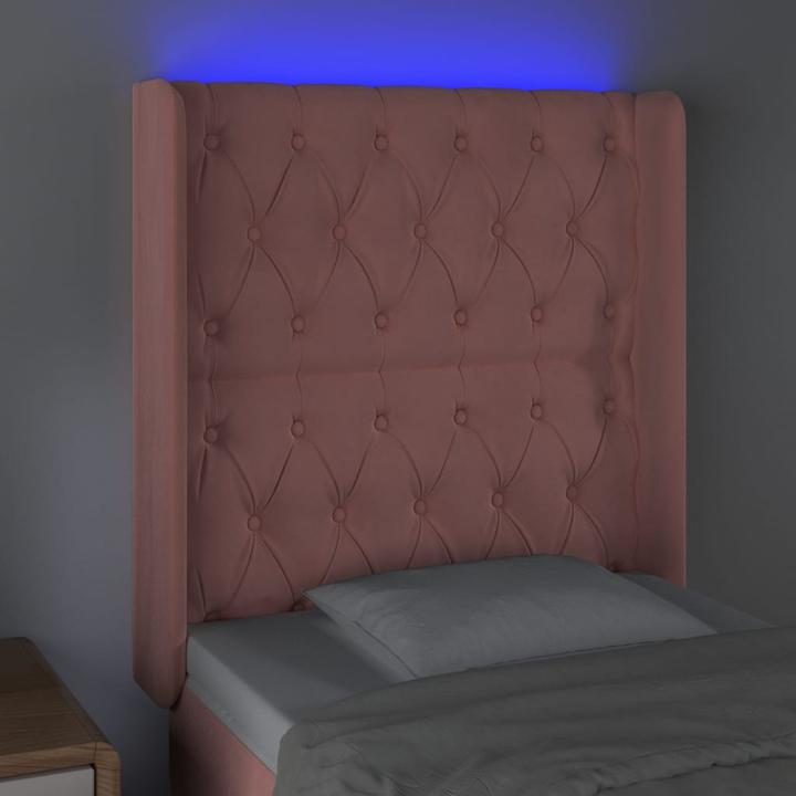 Actual product image vidaXL LED Kopfteil (83 x 16 x 128 cm)