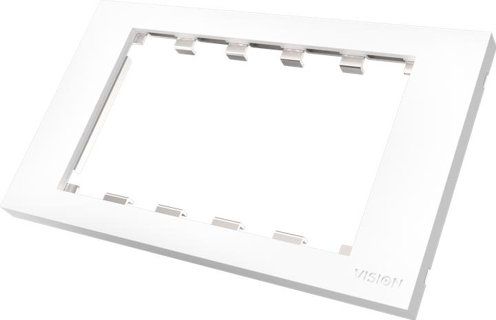 Produktbild Vision TechConnect 3 2-Gang UK Surround - Frontabdeckung - weiss (Abdeckung)