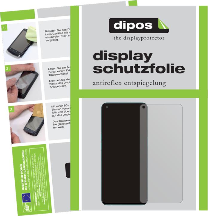 Dipos Displayschutzfolie Antireflex (1 Stück, OnePlus Nord 2 CE)