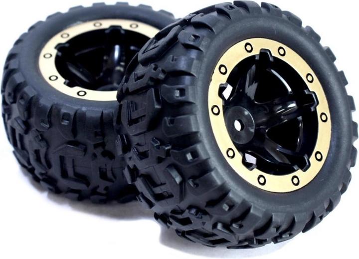 Immagine prodotto Blackzon Slayer MT ruote/gomme assemblate (nero/oro)