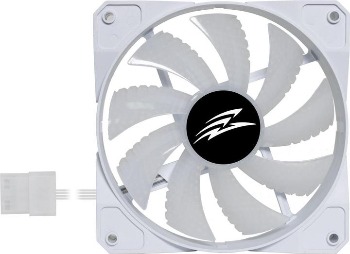 Actual product image Evolveo 12FS Lüfter 120 mm weisser Rahmen / ARGB / Slave (120 mm, 1x)