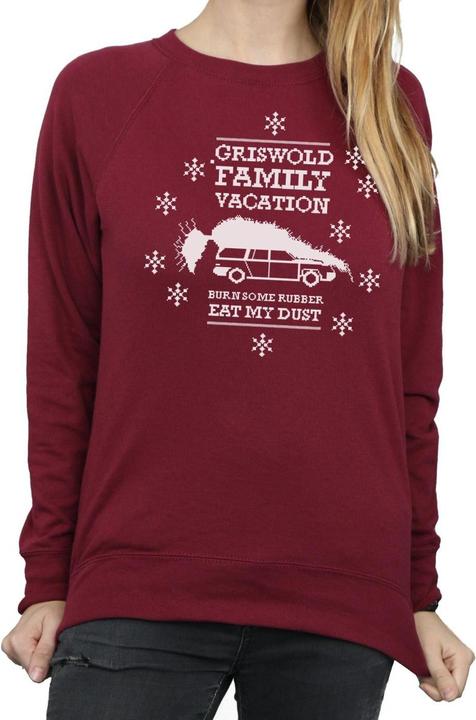 Image du produit National Lampoon´s Vacation National Lampoon's Christmas Vacation - Sweat EAT MY DUST - Femme (M)