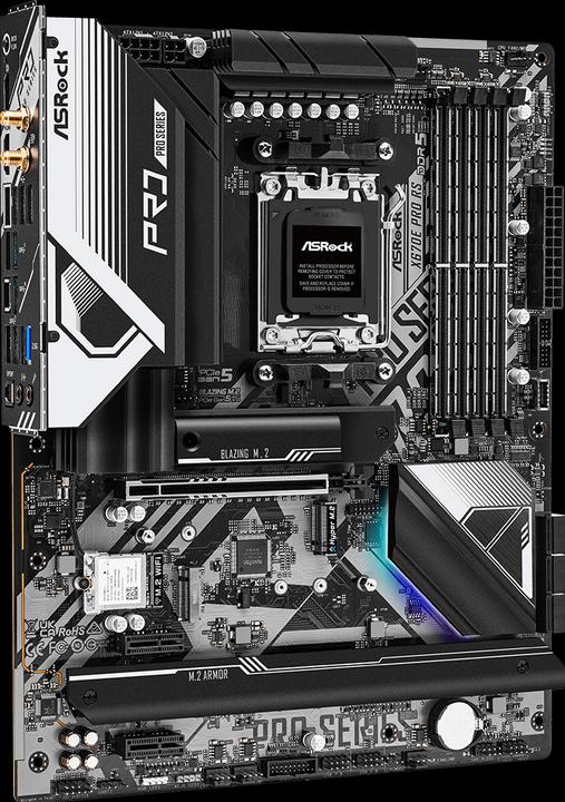 Produktbild AsRock X670E Pro RS (AM5, AMD X670E, ATX)