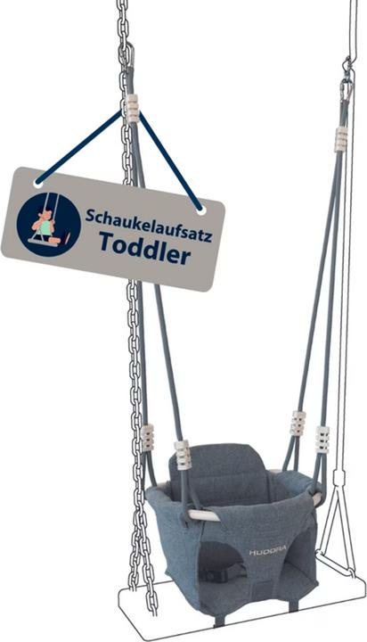 Actual product image Hudora Toddler swing attachment