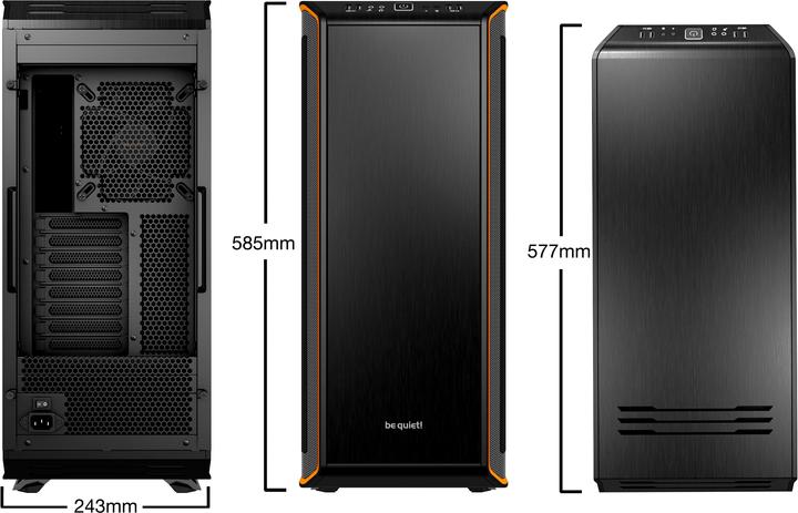 Produktbild be quiet! Dark Base 900 (ATX, Mini-ITX, E-ATX, XL-ATX)