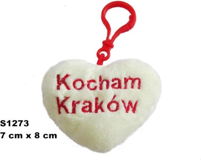 Actual product image Sunday Bikes Herz-Schlüsselanhänger Ich liebe Krakau