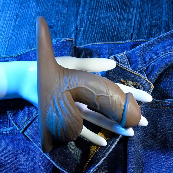 Produktbild Gender X 10,16 cm Silicone Packer Dark Brown