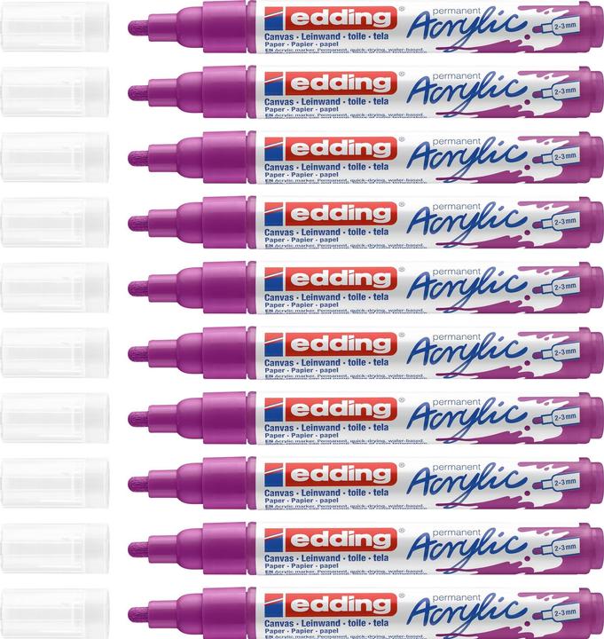 Image du produit Edding Marqueur acrylique 5100 Medium (Baies, 3 mm, 1 x)
