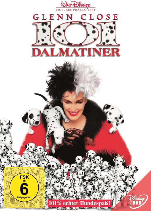 Produktbild 101 Dalmatiner (Realfilm) (DVD, 1996, Deutsch, Türkisch, Italienisch, Englisch)