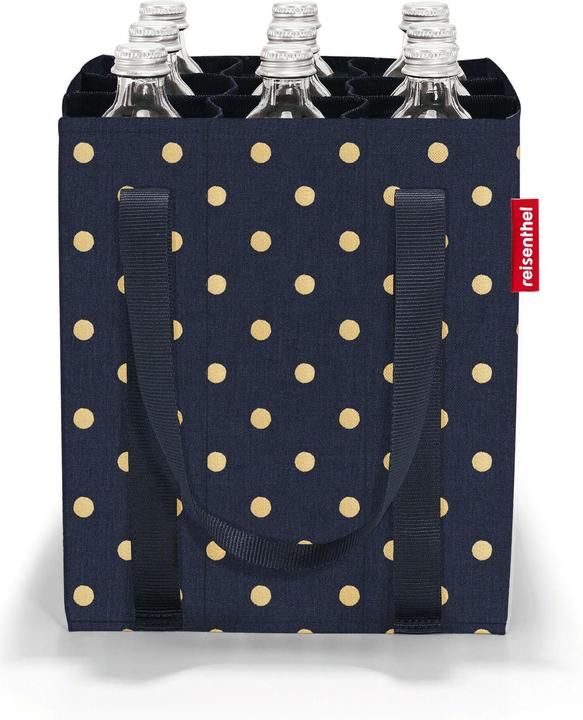 metallic dots blue