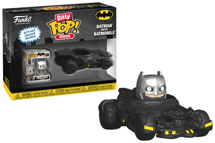Immagine prodotto Funko DC Comics Bitty POP! rides vinyl figure Batman w/Batmobile 2,5 cm