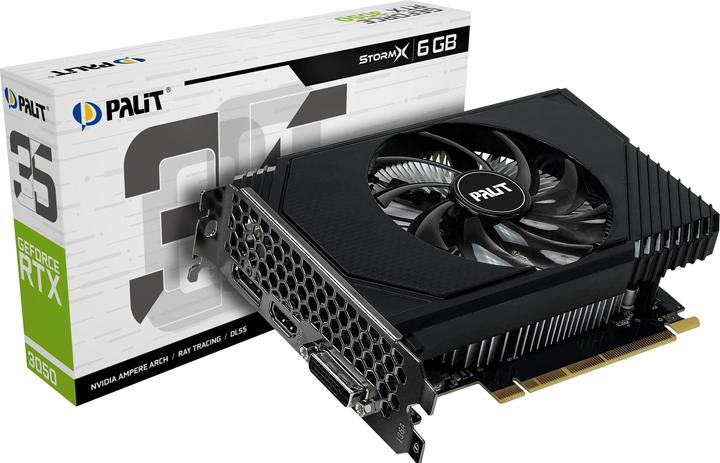 Actual product image Palit RTX 3050 StormX (6 GB)