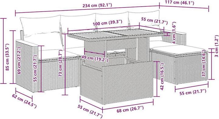 Produktbild vidaXL Aziel