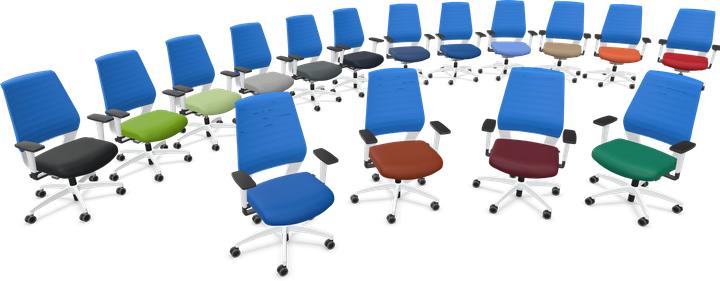 Image du produit Dauphin X-Code - Chaise de bureau (40 - 52 cm)