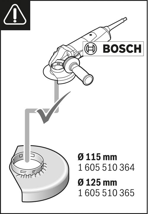 Produktbild Bosch Professional Gde 115/125 Fc-T