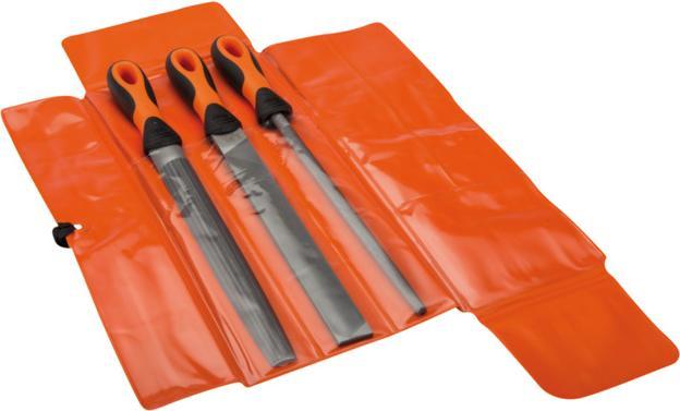 Produktbild Bahco ERGO Feilensatz, Halbschlicht 250 mm - 3-teilig (Hieb 2, 250 mm)