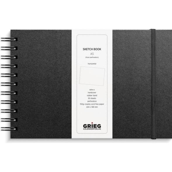 Mayland-Burde, Kalender, Skitseblok A5L (A5)