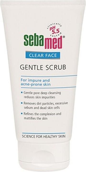 Image du produit Sebamed Clear Face Gentle Scrub (Exfoliant nettoyant, 150 ml)