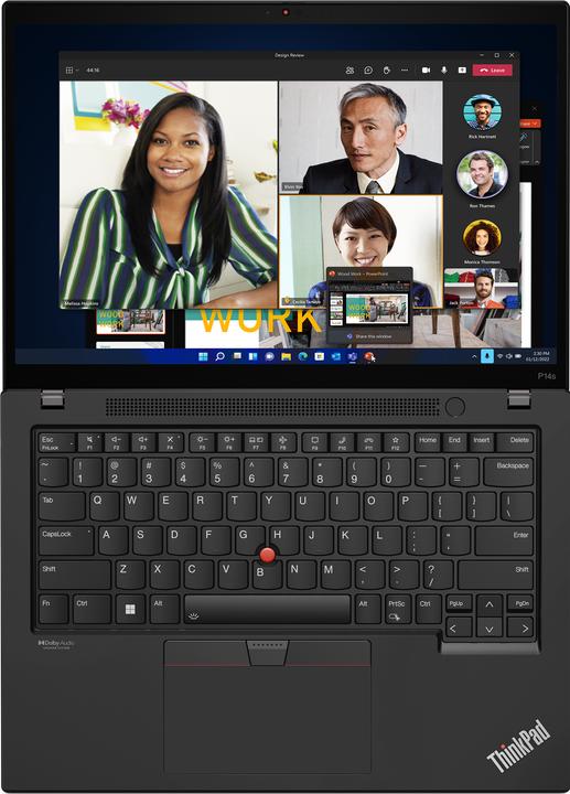 Actual product image Lenovo ThinkPad P14s Gen 4 (14", AMD Ryzen 7 Pro 7840U, 64 GB, 2000 GB, DE)