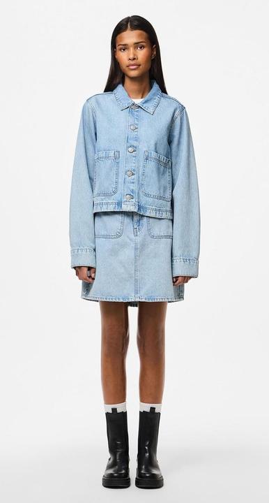 Produktbild Pieces PCSKY HW MINI Jeansrock (S)