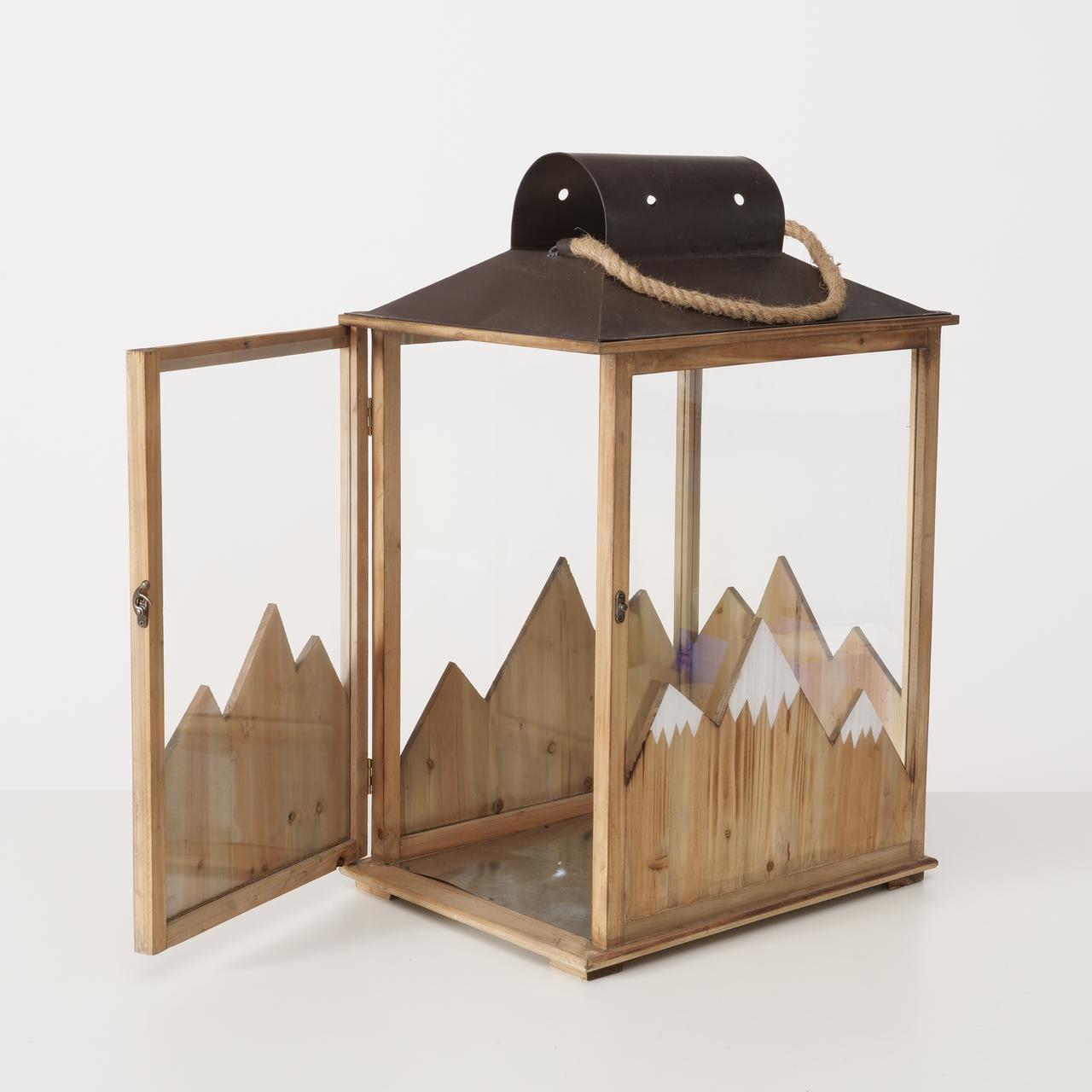 Boltze Home, Laterne, Dolomiti (35 x 35 x 69 cm, 2 x)