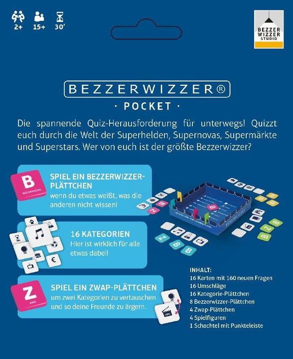 Energie-Label Bezzerwizzer Pocket (Deutsch, 2 Spieler)