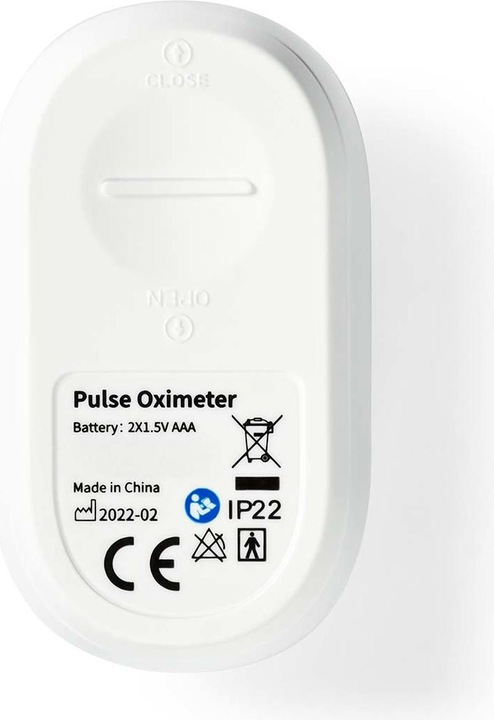 Immagine prodotto Nedis Pulsossimetro SmartLife | Bluetooth | Display OLED | Allarme sonoro / Interferenza antimovimento