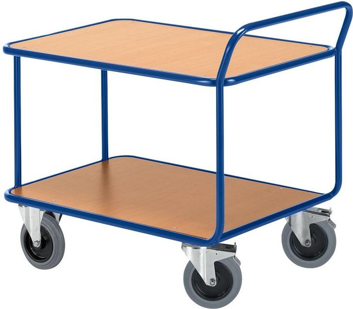 Actual product image Rollcart Table trolley 08-7215 blue 85.0 x 50.0 x 100.0 cm (500 kg)