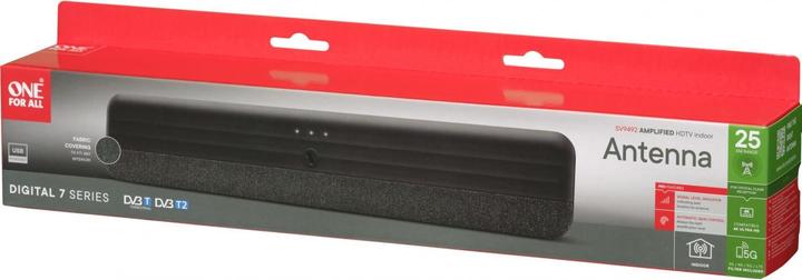 Produktbild One for All DVB-T2 Gewebe 5G BAR-Antenne mit USB (Flachantenne, DVB-T / -T2)