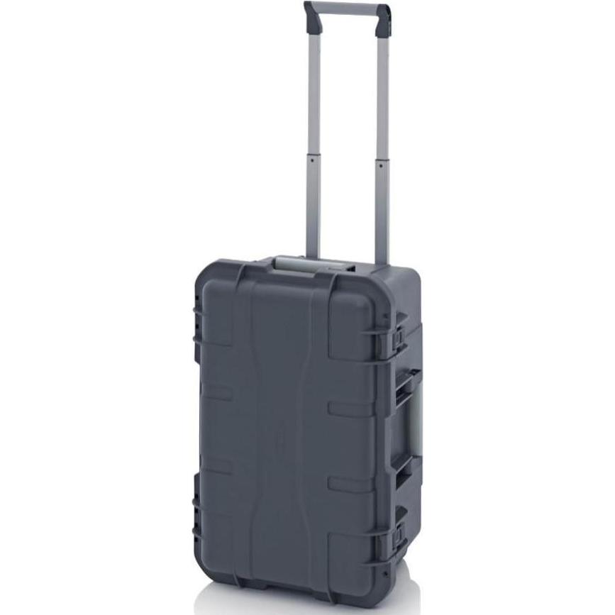 Leba NoteCase Columbus 16 Tablets USB-A Sync (Schuko Plug). Typ: Schrank zur Verwaltung tragbarer G, Notebookwagen, Grau