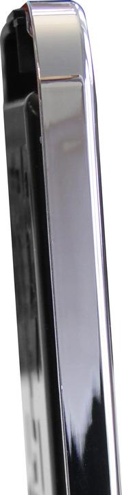 Immagine prodotto Easyklick Portatarga cromo lucido 30x16+30x8cm formato verticale (Anteriore + posteriore, Formato lungo)