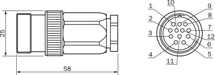 Produktbild Sick Steckverbinder