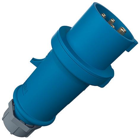 Mennekes, Netzstecker + Netzkupplung, 16A4P 9H230V Stecker 151A ProTOP II IP44