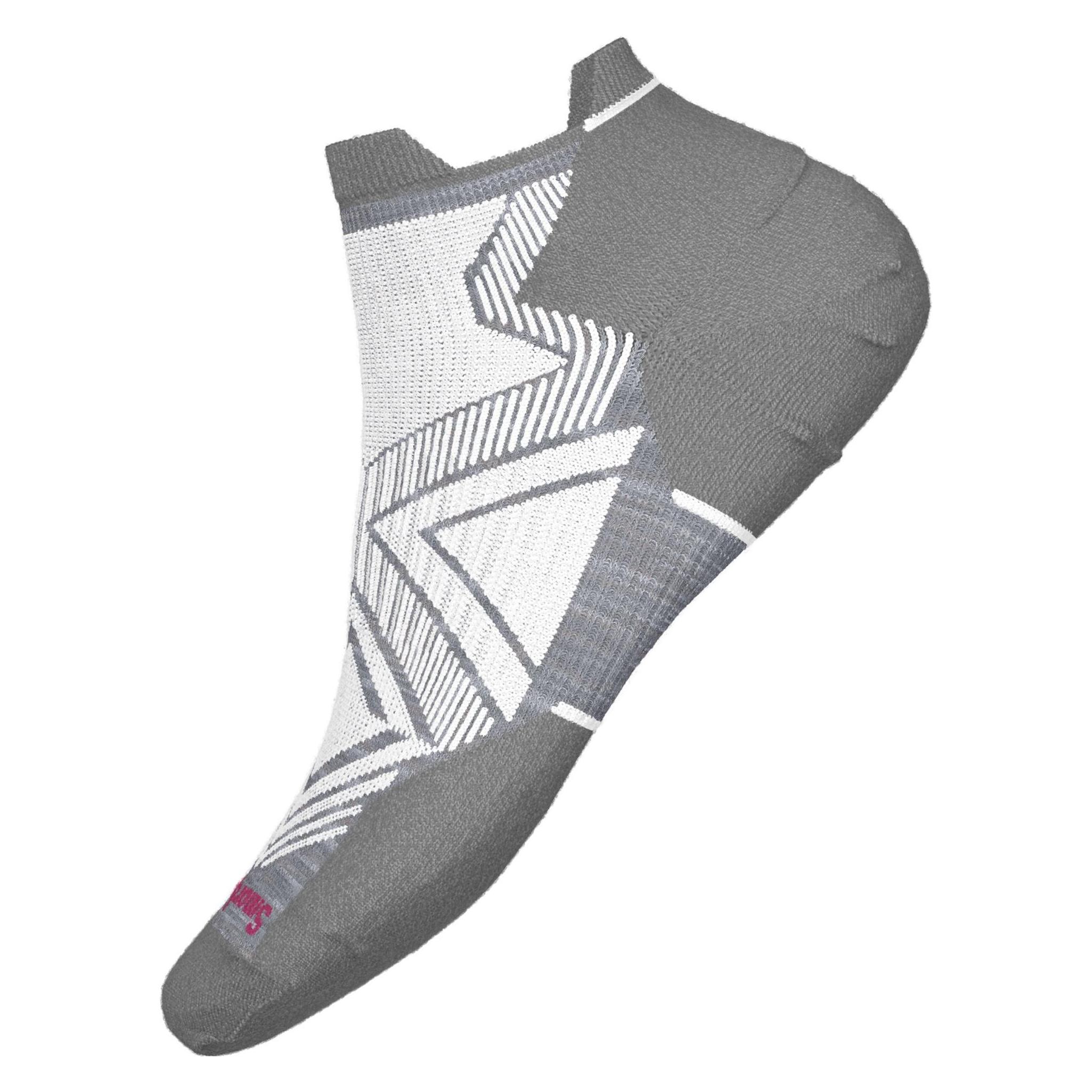 Smartwool, Damen, Sportsocken, Women's Run Targeted Cushion Low Ankle (S), Grau