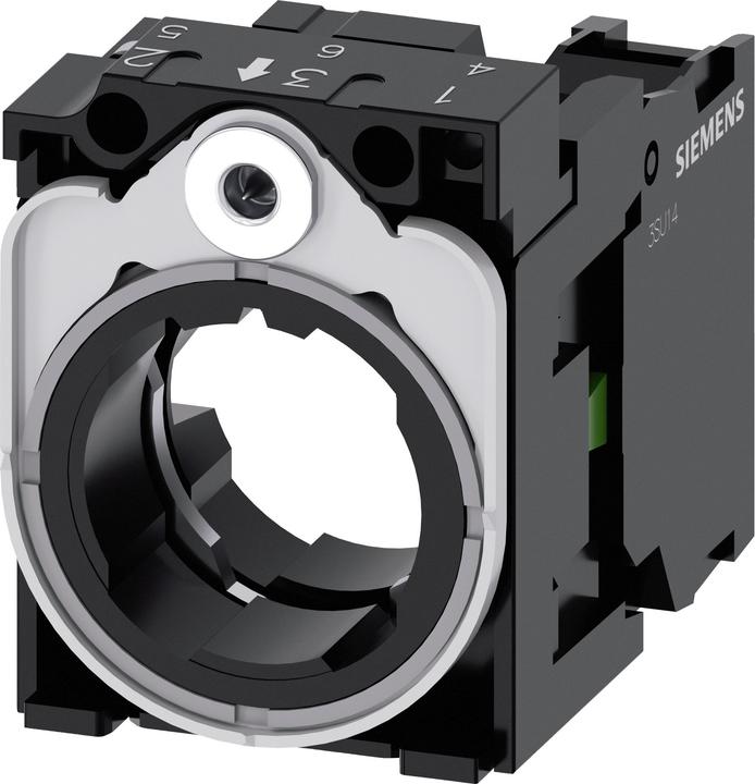 Actual product image Siemens Holder for 3 modules, metal, 1NO
