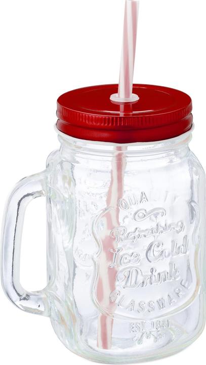 Produktbild Relaxdays 8x Trinkglas (0.50 l, 1 x)
