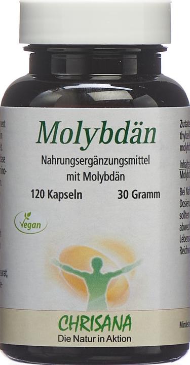 Produktbild Chrisana Molybdän Kaps (120 Stück, Kapseln, 50 g)