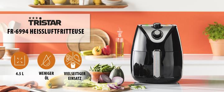 Actual product image Tristar FR-6994 Crispy Fryer XXL, Black