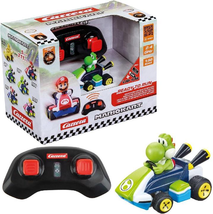 Actual product image Carrera 2,4GHz Mario Kart Mini RC - Yoshi (Paperbox)