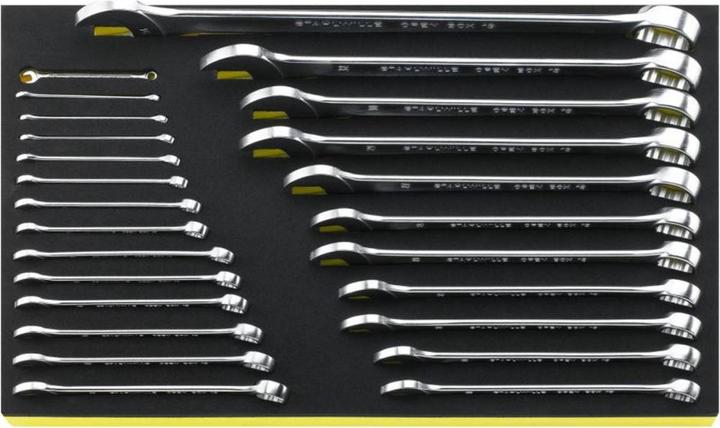 Produktbild Stahlwille Ringmaulschlüsselsatz (8 mm, 15 mm, 19 mm, 12 mm, 16 mm, 13 mm, 18 mm, 11 mm, 17 mm, 14 mm, 10  mm, 9 mm)