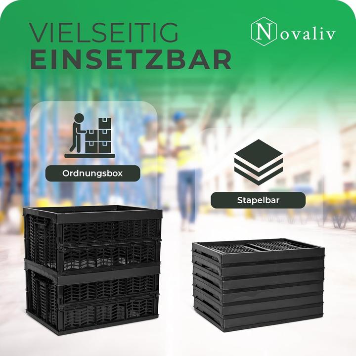 Actual product image Novaliv Folding boxes foldable stable