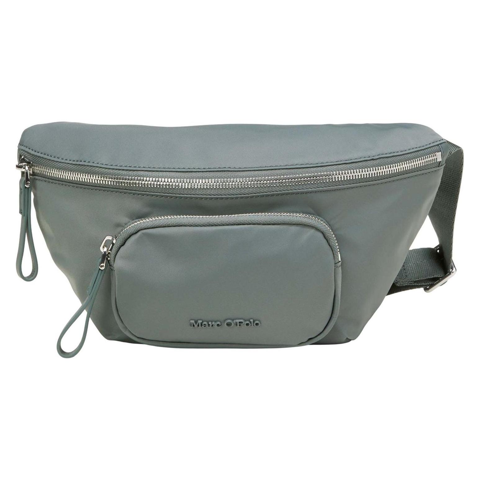 Marc O'Polo, Unisex, Bauchtasche, Nia Belt Bag, Grau, Blau